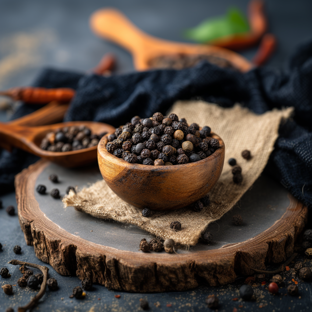 Indian Black Pepper(WHOLE)
